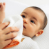 Gant de toilette en Coton Bio Blanc