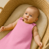 Gigoteuse Hiver en Coton Bio Rose