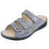 FINN COMFORT Mule femme Bleu imprimé- chaussant large- Pointure 36 au 43