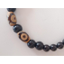 Bracelet Shungite et Agate du Tibet 