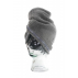  LUIN LIVING - Serviette pour cheveux GRANITE
