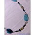 Collier long Agate/Shungite 60cm