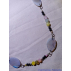 Collier long Agate/Shungite 60cm