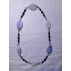 Collier long Agate/Shungite 60cm
