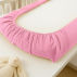 Housse de Matelas à Langer en Coton Bio Rose