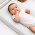 Housse de Matelas à Langer en Coton Bio Blanc