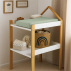 Housse de Matelas à Langer en Coton Bio Vert