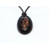 Pendentif orgonite pierre du soleil ovale