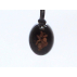 Pendentif orgonite pierre du soleil ovale