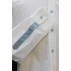 Chemise Eco-Chic Cintrée Homme - Blanc/Ciel