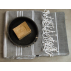 Fouta plage, hammam, coton bio, Blanc & Anthracite, serviette plage & bain 100x200 cm