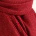 Étole, écharpe rouge en cachemire qualité premium