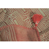 Echarpe Foulard Soie Pigments naturels ORANGE OCRE / Collection Inoubliable Caresse 
