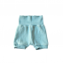 Short enfant en double gaze bleu menthe