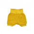 Short enfant en double gaze moutarde