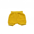 Short enfant en double gaze moutarde