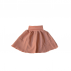 Jupe double gaze enfant vieux rose