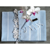 Fouta hammam coton bio, Nuage, serviette plage & bain 100x200 cm