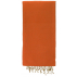 Serviette hammam, fouta bio Sable & Mandarine 100x200 cm