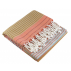 Serviette coton bio, fouta, serviette