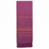 Serviette de bain & Plage, fouta hammam coton bio, Fushia, 90x160 cm