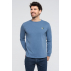 Le "KILIMANJARO" : Tee-shirt 100% Coton BIO Bleu