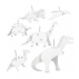Kit créatif Dinosaures en carton