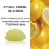 Eponge KONJAC au Citron