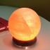 Lampe en cristal de sel d'Himalaya Sphère éclairage led USB