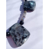 Collier Labradorite/Shungite 