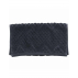 Lot de 2 Serviettes invité Jacquard BIO 30x50cm 520gr/m² MALAWI Couleur - Carbone