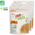 LOUIS & P'TIT JULES - Maïs à Pop - Lot de 3 sachets de 250g