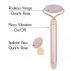 Masseur Visage Micro Vibration Quartz Rose