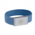 Bracelet anti onde électromagnétique - bleu taille M