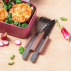 Monbento | Set de couverts nomades en inox roses