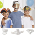 Kit de déguisement pour enfant en carton - Chapeaux