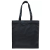 Sac tote bag en coton - Noir uni