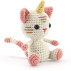 Kit Amigurumi pour confectionner un petit chat licorne en crochet