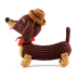 Kit Amigurumi pour confectionner un petit chien teckel