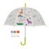 Parapluie jungle à colorier