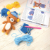 Kit Amigurumi pour confectionner un petit ourson Rilakkuma en crochet