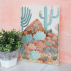 Peinture par numéros 20x30 cm - Cactus