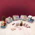 Kit pour faire son propre calendrier de l'Avent - Petit train surprise