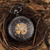 Montre à gousset noire Alexander