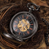 Montre à gousset noire Alexander
