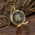 Montre à gousset doré Curtis