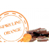 Tablette chocolat noir 74% orange & spiruline