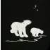 T-shirt manches longues, illustration ours polaires, coton bio