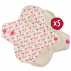 Lot de 5 protège-slips lavables - La Week'Up