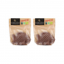 Les Chevaliers d'Argouges - Poisson chocolat lait 70g x2